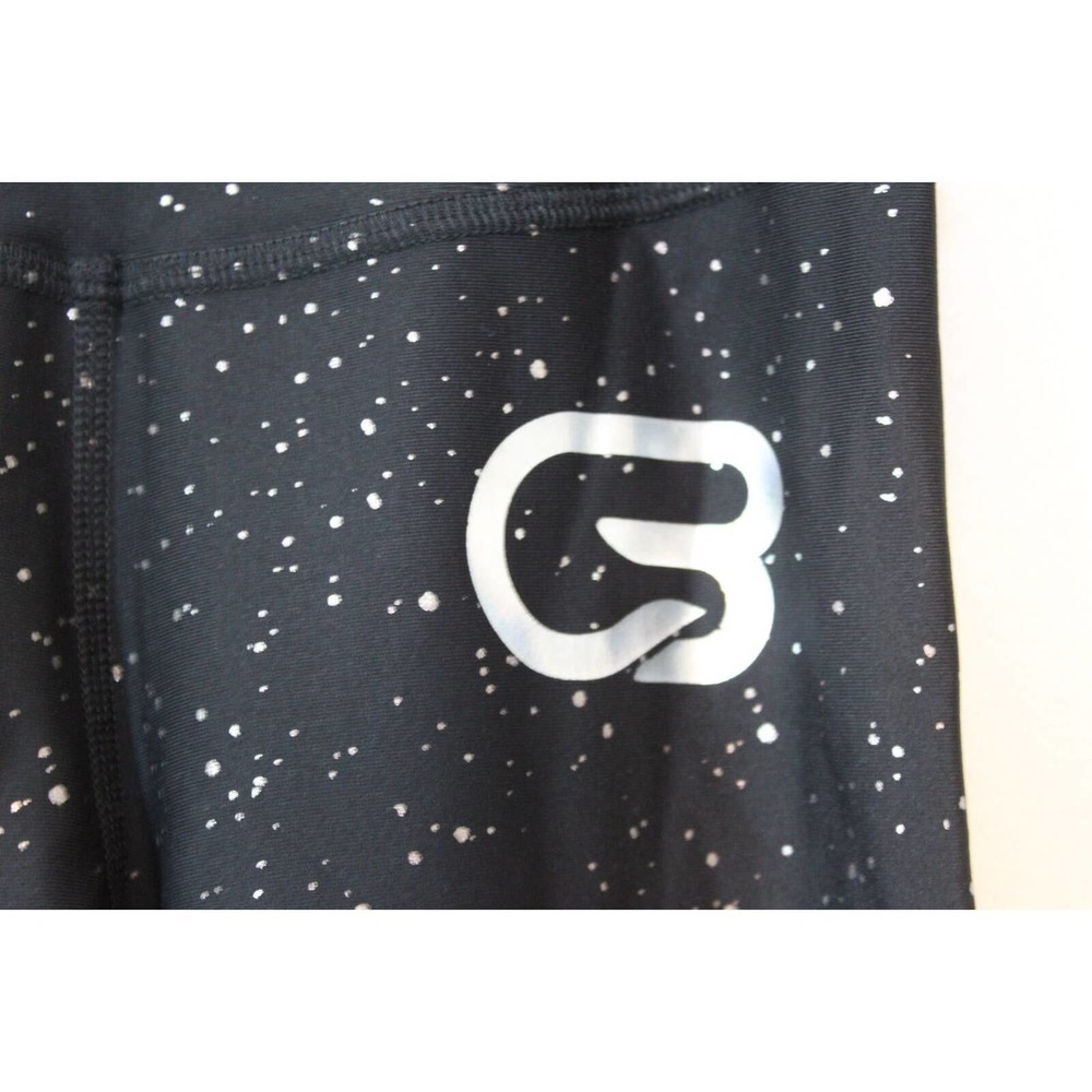 ✨2/$20 Beyond Yoga Alloy Ombre Speckled Midi Leggings Small Logo JLo Sparkle - Picture 6 of 16